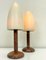 Mid-Century Alabaster Mushroom Pegasam Table Lamp, Spain, 1970s, Set of 2 4