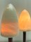 Mid-Century Alabaster Mushroom Pegasam Table Lamp, Spain, 1970s, Set of 2 9