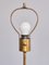 Lámparas de pie G-31 de latón, cuero y lino de Bergboms, Suecia, años 40. Juego de 2, Imagen 10