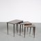 Tables Gigognes de Aldo Tura, Italie, 1950s, Set de 3 5