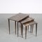 Nesting Tables from Aldo Tura, Italy, 1950s, Set of 3, Image 3