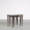 Nesting Tables from Aldo Tura, Italy, 1950s, Set of 3 6