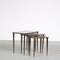 Nesting Tables from Aldo Tura, Italy, 1950s, Set of 3, Image 4