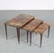 Tavolini ad incastro di Aldo Tura, Italia, anni '50, set di 3, Immagine 1
