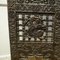 Large 19th Century Carved Chinoiserie 4 Fold Screen 3