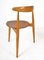 FH4103 Heart Stacking Dining Chairs by Hans Wegner for Fritz Hansen, Denmark, 1953, Set of 4 10