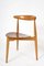 FH4103 Heart Stacking Dining Chairs by Hans Wegner for Fritz Hansen, Denmark, 1953, Set of 4, Image 8