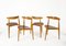 FH4103 Heart Stacking Dining Chairs by Hans Wegner for Fritz Hansen, Denmark, 1953, Set of 4 1
