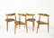 Sillas de comedor Heart apilables FH4103 de Hans Wegner para Fritz Hansen, Dinamarca, 1953. Juego de 4, Imagen 1