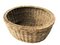 French Rustic Oval Willow Wicker Basket, 1960s 1