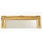 Antique Louis Philippe Rectangular Gold Leaf Mirror, 1850s 7