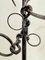 Brutalist Art Wrought Iron Wine Bottle Stand, 1960s, Image 8
