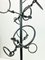 Brutalist Art Wrought Iron Wine Bottle Stand, 1960s 10