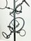 Brutalist Art Wrought Iron Wine Bottle Stand, 1960s, Image 10