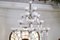 Lámpara de araña Art Déco con cuencos de alabastro y conos iluminados, años 90, Imagen 13