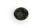 Plato Bullseye de vidrio negro con estampado de colores de Hilla Shamia, Imagen 5