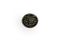 Plato Bullseye de vidrio negro con estampado de colores de Hilla Shamia, Imagen 6