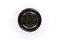 Plato Bullseye de vidrio negro con estampado de colores de Hilla Shamia, Imagen 2