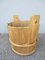 Rustic Wooden Scandinavian Bucket 8