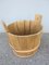 Rustic Wooden Scandinavian Bucket, Image 7