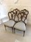 Victorian Walnut Dining Chairs, 1860s, Set of 4 5