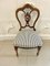 Victorian Walnut Dining Chairs, 1860s, Set of 4, Image 2