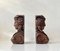 19th Century Venus Bookends in Carved Mahogany, Set of 2 3