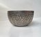 19th Century Buddhist Singing Bowl in Repousse Silver, Set of 2, Image 3
