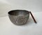 19th Century Buddhist Singing Bowl in Repousse Silver, Set of 2 7