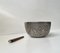 19th Century Buddhist Singing Bowl in Repousse Silver, Set of 2 5