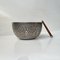 19th Century Buddhist Singing Bowl in Repousse Silver, Set of 2 2