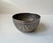 19th Century Buddhist Singing Bowl in Repousse Silver, Set of 2 1