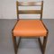 Cantilever Chairs in Leather and Beechwood, 1970s, Set of 6 2