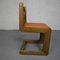 Cantilever Chairs in Leather and Beechwood, 1970s, Set of 6 8