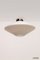 Lampada da soffitto vintage in vetro latte modello Ufo, Germania, anni '60, Immagine 10