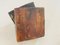 Caja de polvo de madera africana del siglo XIX tallada a mano en color marrón, Imagen 6