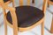 Dining Chairs in Beech and Leather from Farstrup, 1960s, Set of 4 5