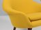 Lounge Chairs in Yellow Model 187 attributed to Hans Olsen for Hallingdal from Kvadrat, 1950s, Set of 2, Image 3