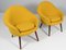 Gelbe Sessel Modell 187 von Hans Olsen für Hallingdal von Kvadrat, 1950er, 2er Set 2