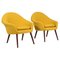 Lounge Chairs in Yellow Model 187 attributed to Hans Olsen for Hallingdal from Kvadrat, 1950s, Set of 2, Image 1