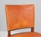 Side Chair with Original Nature Leather by Fritz Hansen & Ivan Schlecther, 1940s 5