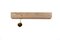 Horizontal Wooden Pendulum Clock by Hilla Shamia 2