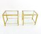 Mid-Century Modern Side Tables, Italy, 1970s, Set of 2 3