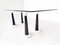 Mid-Century Modern Dining Table in Marble and Glass, Italy, 1980s, Image 5