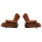 Mid-Century Modern Orange Armchairs, Italy, 1960s, Set of 2, Image 4