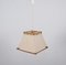 Lámpara de araña francesa Mid-Century de bambú, caña y ratán al estilo de Louis Sognot, años 60, Imagen 12