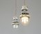 Explosion Proof Pendant Lights by Wardle, 1930s, Set of 2 1