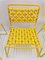 Pop Art Yellow Metal Garden Ball Chair, Yugoslavia, 1990s 5