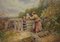 Myles Birket Foster RWS, The Stile, Milieu du XIXe siècle, aquarelle, encadré 2