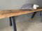 Vintage Brown Wooden Bench, Image 12